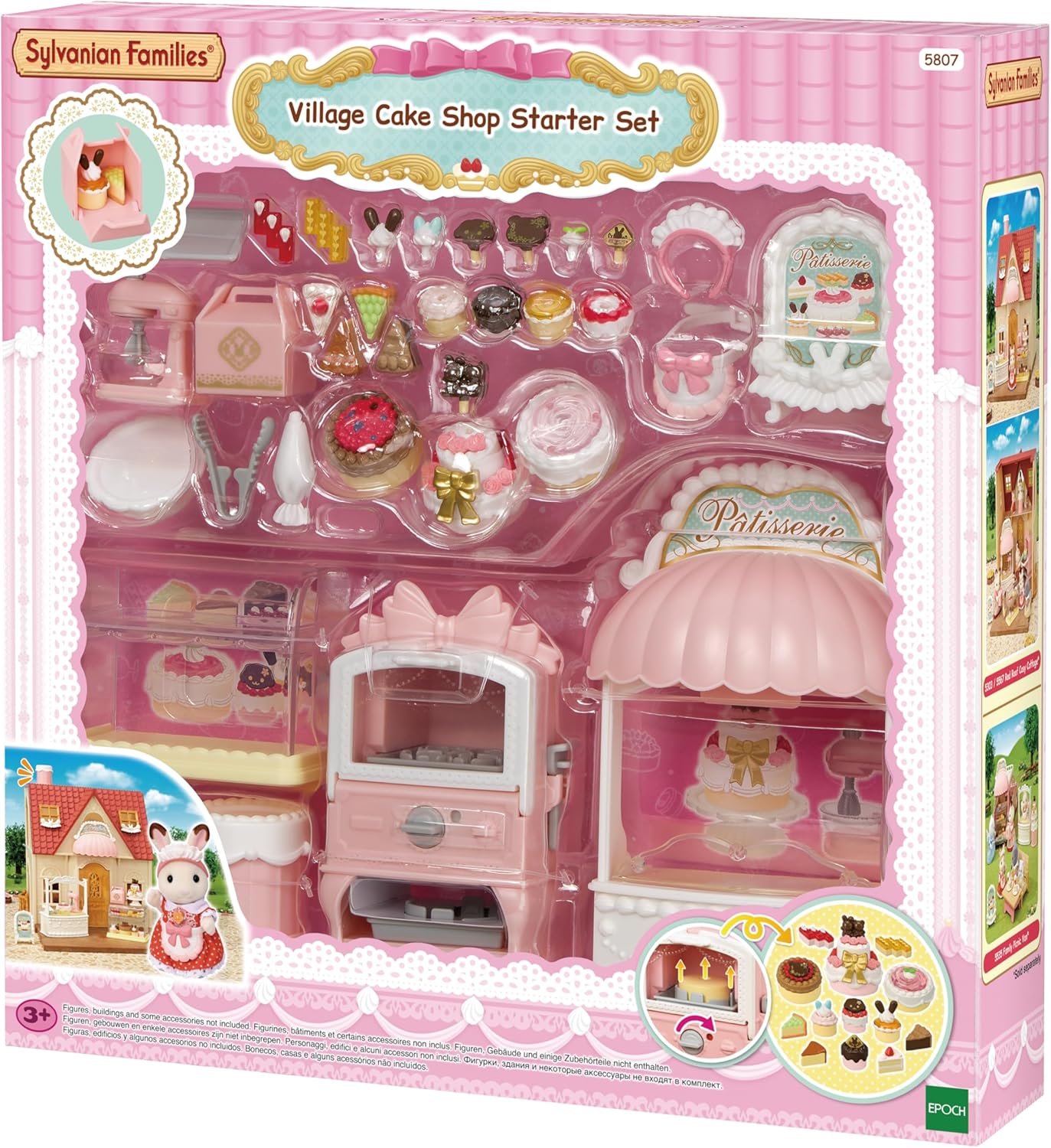 Sylvanian Families – Le Coffret pâtisserie – Set + 30 Accessoires